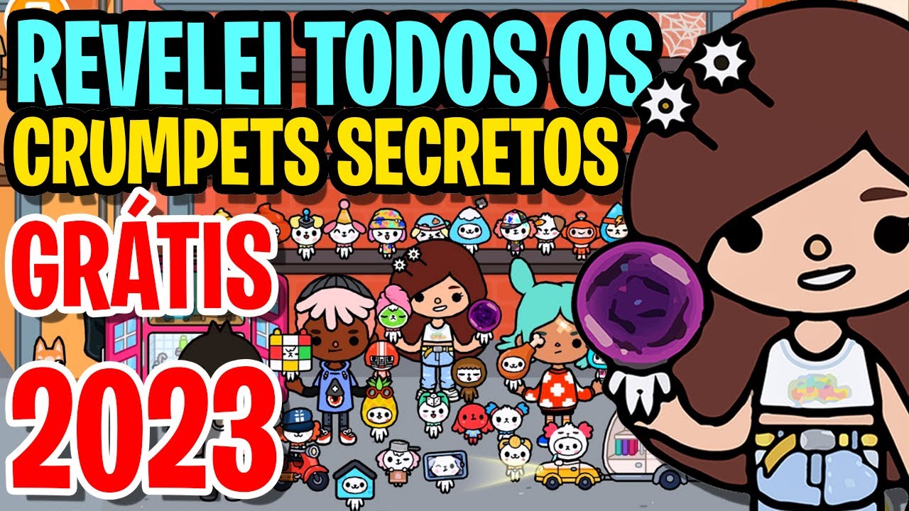 💕✨TOCA LIFE WORLD 2023 FREE SECRET CRUMPETS FULL GUIDE 🌎 TUTORIAL WITH  SECRETS AND BONUS 