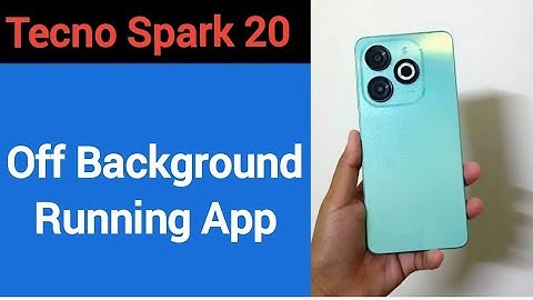 How to turn off background running app, Tecno Spark 20 me auto launch app Kaise off Karen
