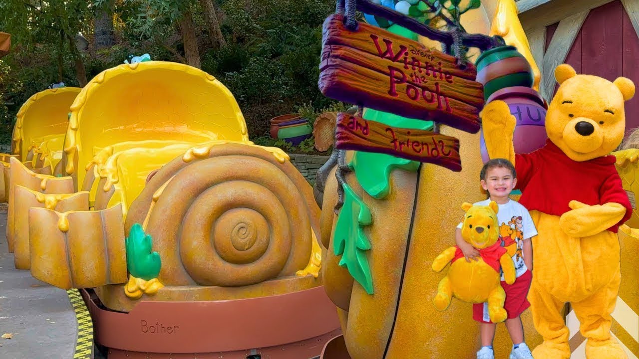 We Used a “Roo Pass” on Winnie the Pooh?! 🐻🎢 | 4K POV + NEW Pooh Corner ...
