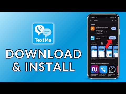 How to Download and Install TextMe App on Android? 2024 (Quick & Easy) | TextMe App