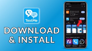 How to Download and Install TextMe App on Android? 2024 (Quick & Easy) | TextMe App screenshot 2