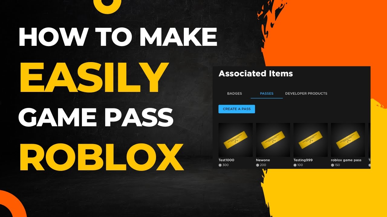 How to make roblox gamepass on mobile- Ultimate guide to making game passes on roblox mobile ...