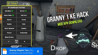Granny 1 ke hack mod apk download : kaise karen -granny mod menu screenshot 4