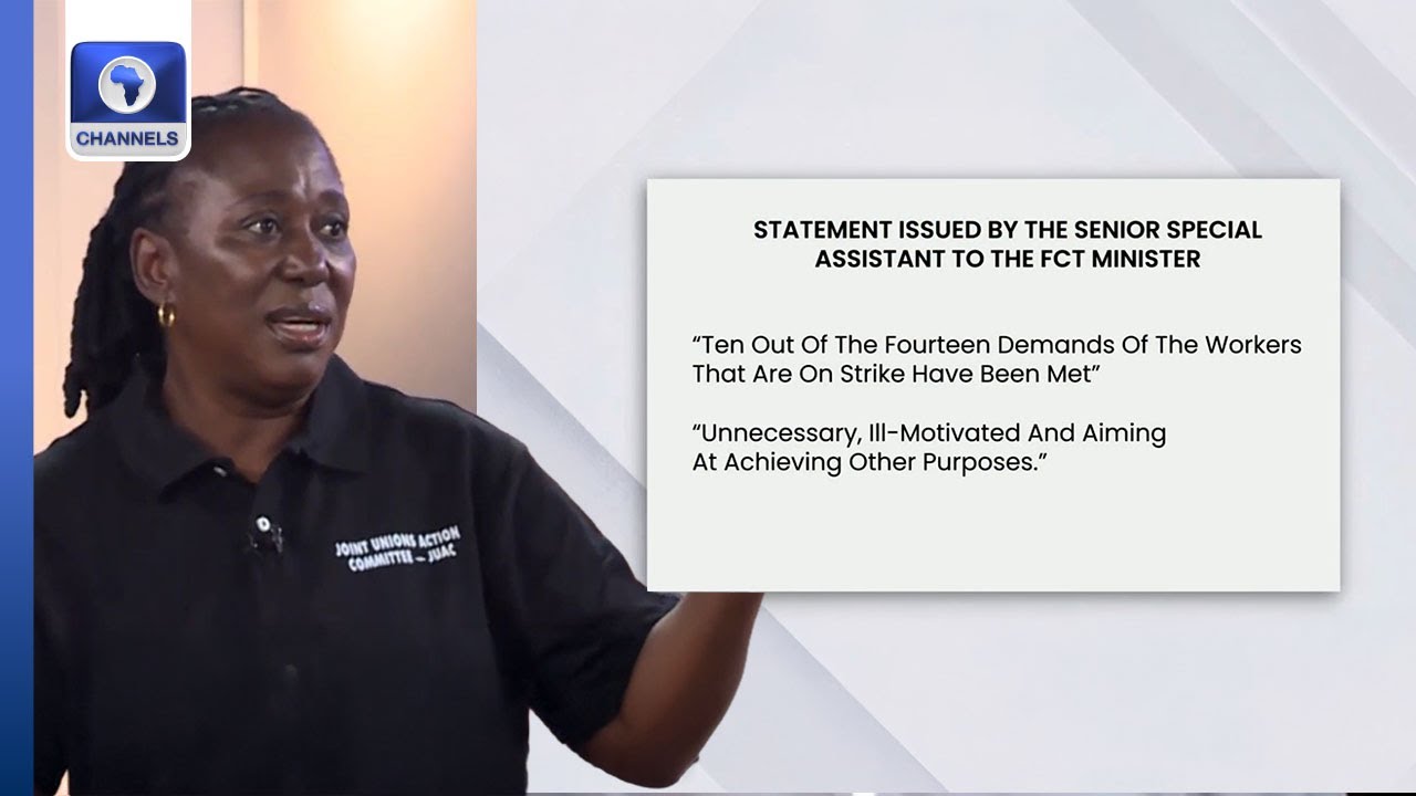 FCTA Strike: JUAC President Says Negotiators Lack Capacity To Pay