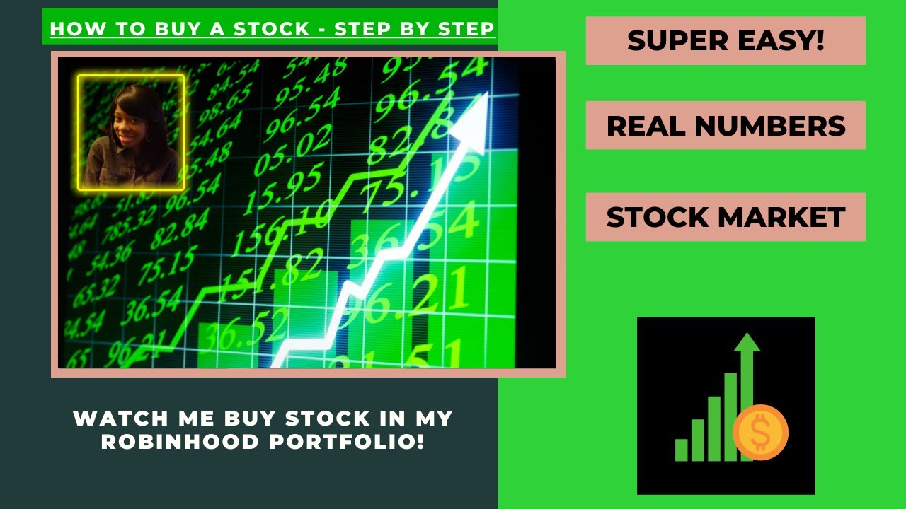 HOW TO BUY A STOCK!! | EASY Step By Step Tutorial | Real Numbers - YouTube