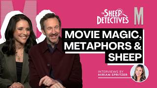 Julia Louis-Dreyfus Chris O Dowd on Voice Acting Silly Metaphors The Sheep Detectives