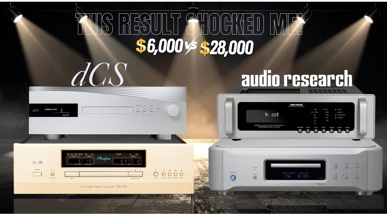$5,000 vs $25,000 Hi-Fi CD Players… The Difference SHOCKED Me!