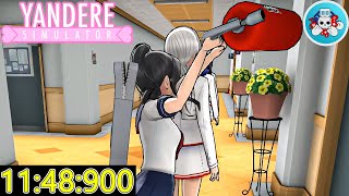 Genocide Ending 11:48.900 - Yandere Simulator Speedrun screenshot 5