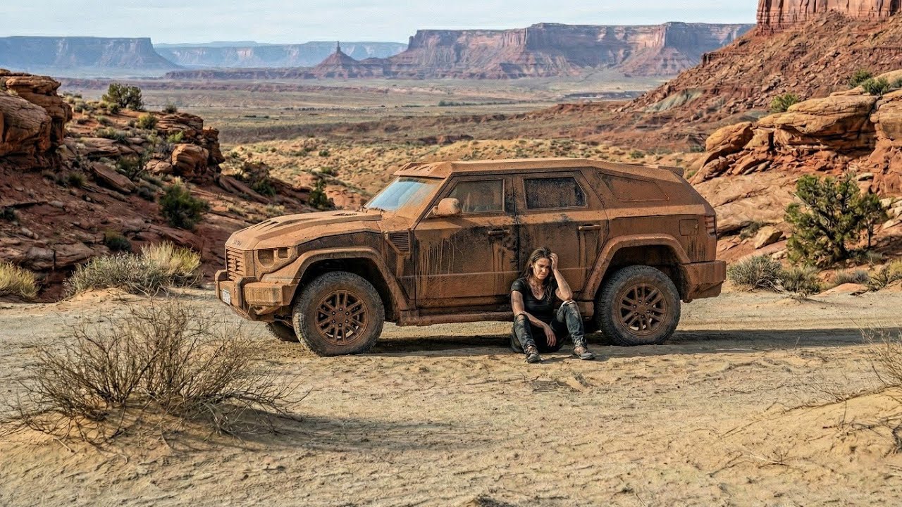 Girl Stranded In The Hot Desert With A Locked Armored Car | Film/Movie Explained In Hindi/Urdu