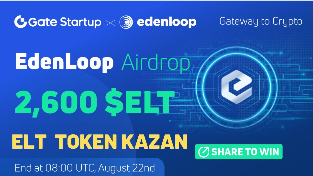 GATE İO 2600 ELT AİRDROP HER KİŞİYE 130 ELT TOKEN KATIL KAZAN 