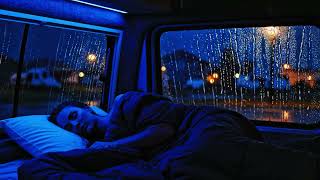 Sleeping In A Car Camping With Heavy Rain Sounds Rain Sounds ASMR #relax #carrainambience #rain
