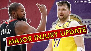 🚨MASSIVE NBA INJURY UPDATE 🚨 Kevin Durant, Luka Doncic & Austin Reaves