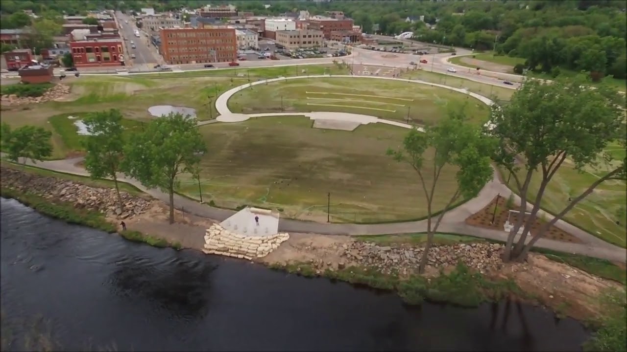 NSP Dam Chippewa Falls Wisconsin Drone Fly Over YouTube