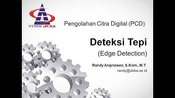 Deteksi Tepi Citra Menggunakan Operator Sobel (kernel 3X3)