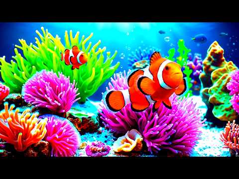 The Best 4K Aquarium - Dive Into The Mesmerizing Underwater Realm, Sea Jellyfish, Coral Reefs