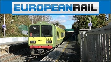 Iarnród Éireann Irish Rail DART 8500 EMU 8538 + 8529 calls at Raheny Station
