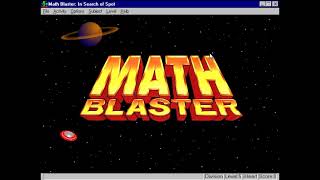 Math Blaster in Search of Spot Level 5 division