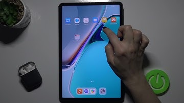 How to Create Folders on Home Screen on HUAWEI MATEPAD 11 - Group App