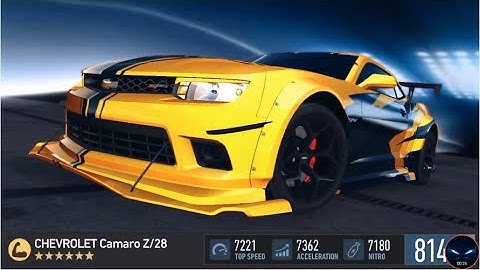 NEED FOR SPEED No Limits  CHEVROLET Camaro Z/28  STAGE 6 COMPLETE