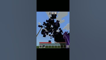 What happens if I mine obsidian with efficiency lvl 32767? #shorts #Minecraft