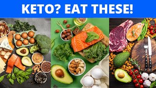 👉 Ketogenic Diet Foods List: 16 FOODS TO EAT