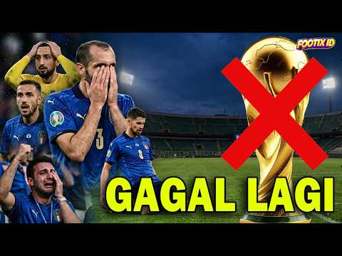 88klub x BOS5000 - Mengapa Timnas Italia Gagal Lolos 3 Kali di Piala Dunia ?