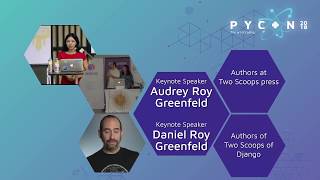 Audrey and  Daniel Roy Greenfeld  - PyCon Colombia 2018