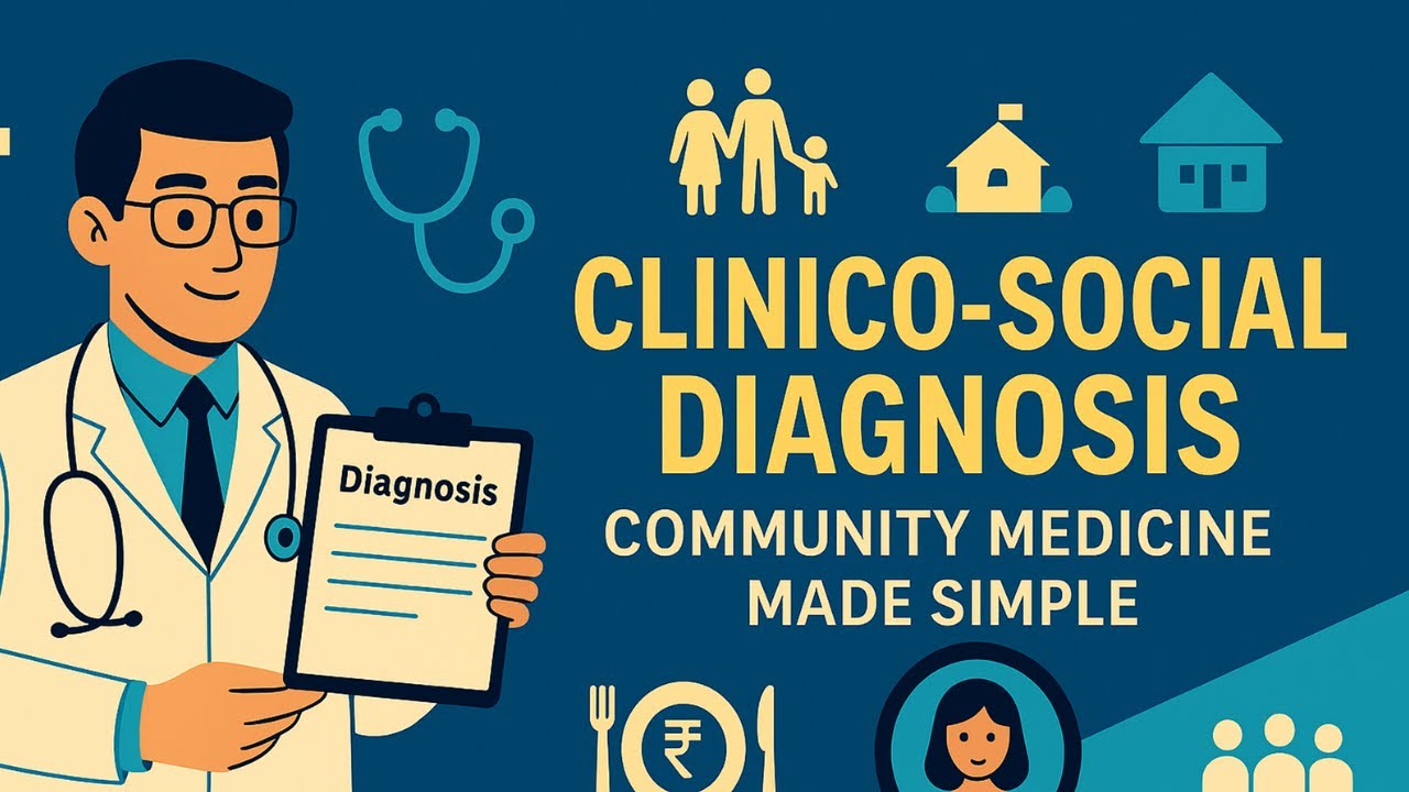 “Master Clinico-Social Diagnosis with These EASY Steps | Community Medicine Guide”