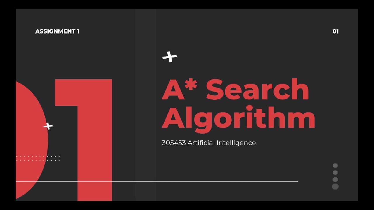 305453 | Assignment 1-1 (A* Search Algorithm) - YouTube