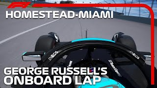 F1 2023 Homestead-Miami Speedway Road Course | George Russell Onboard | Assetto Corsa