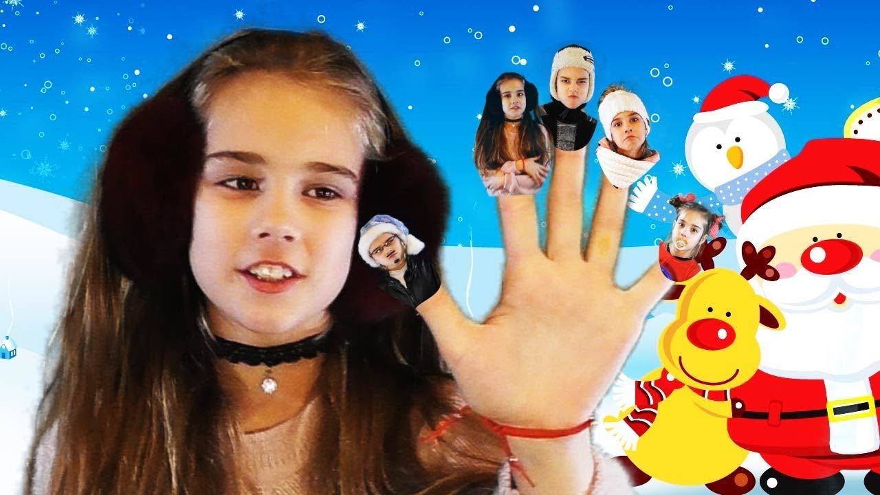 Finger Family Song - Christmas Version Finger Nursery Rhymes and Kids ...