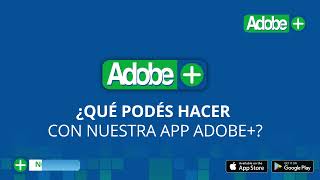 ¿Qué podés hacer en nuestra app Adobe+? - Adobe Rent a Car screenshot 1