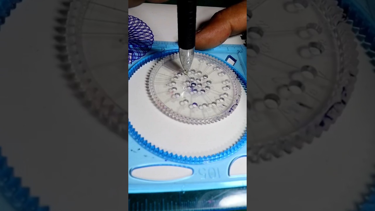 The Spirograph I enjoy in my childhood memories!!