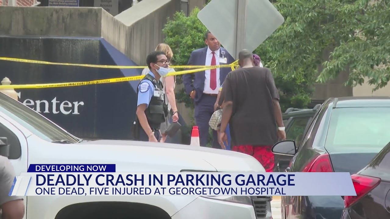 1 dead, 5 hurt after being hit by a car at MedStar Georgetown ...
