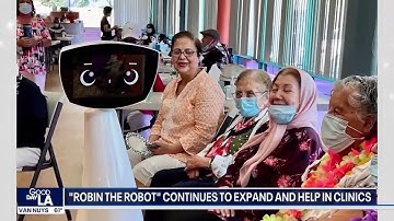 Robin the Robot on Good Day LA