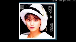 雪の帰り道