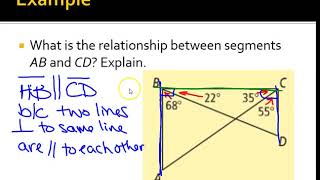 3-4 Parallel and Perpendicular Lines