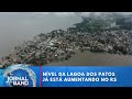 Nvel da lagoa dos patos j est aumentando no rs  jornal da band