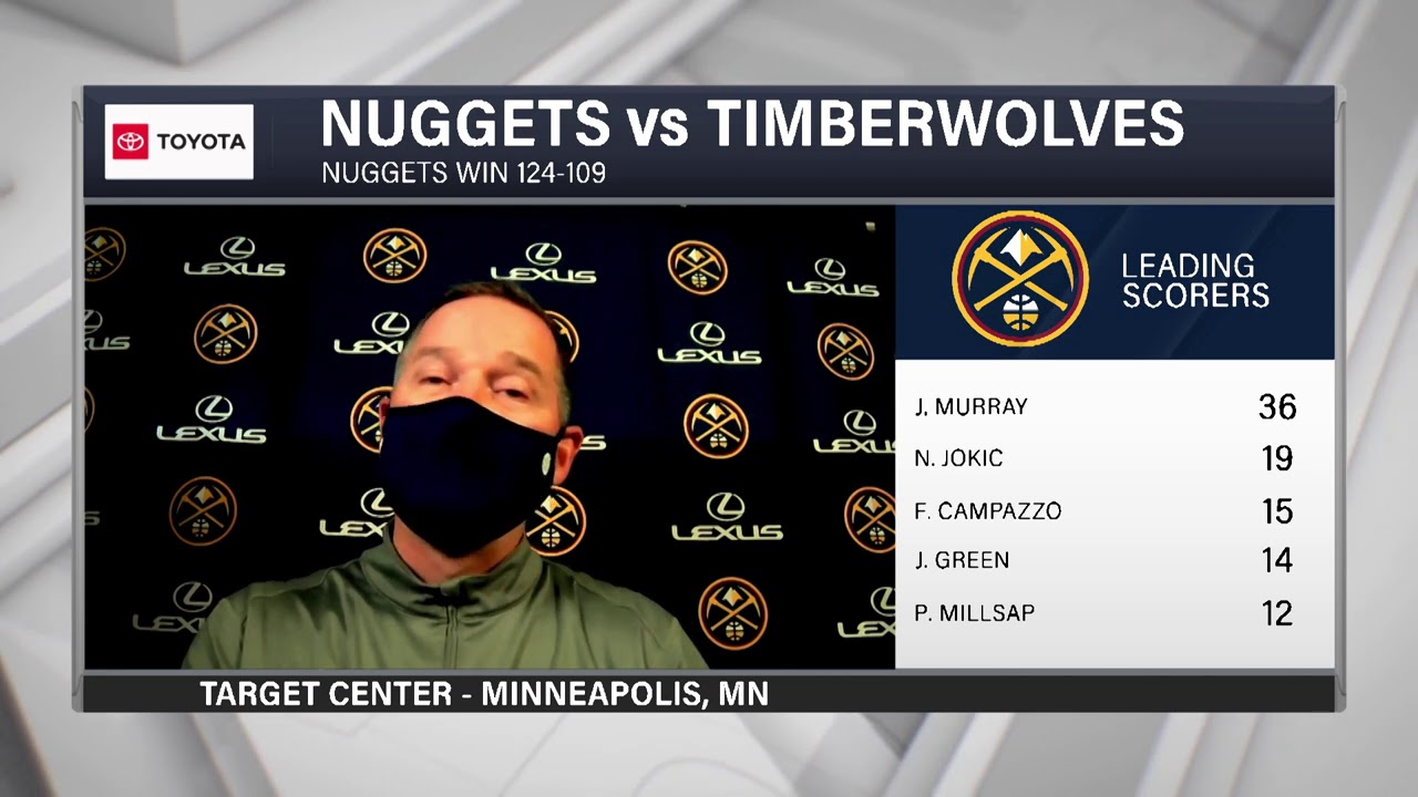 Nuggets postgame interview (01/03/2020): Michael Malone