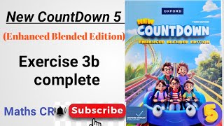 Oxford CountDown level 5 Exercise 3b Complete | Enhanced Blended Edition |
