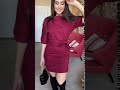Платье летучая мышь с поясом ПЛ 097ФР-БОР (Бордо)