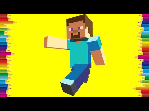Minecraft Coloring - Eggs and Toys TV