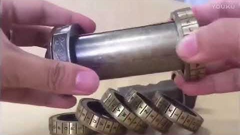 The Da Vinci Code Mini Cryptex For Valentine