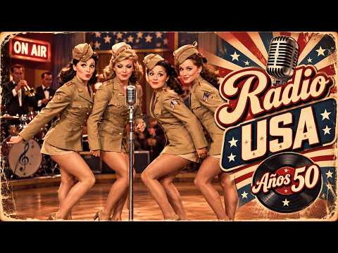 📻 Radio USA Años 50 🇺🇸 The Lennon Sisters, Les Brown, Pat Suzuki, Dick Contino y Más