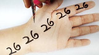 New mehndi Trick - Stylish Eid Special Henna Design - 26 नंबर से लगाएं मेहँदी - Easy Diwali Mehndi screenshot 4