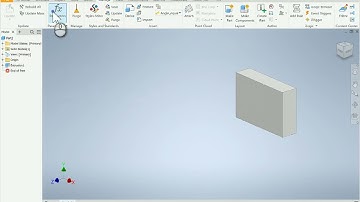 Autodesk Inventor - Kennismaking met Model parameters
