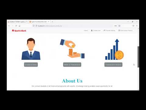 Basic Banking System |The Sparks Foundation | #GRIPAUGUST21 | Web Development Intern | Absar Qureshi
