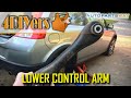 How to Replace the Rear Lower Control Arms on a Volvo C30 S40 V50 C70