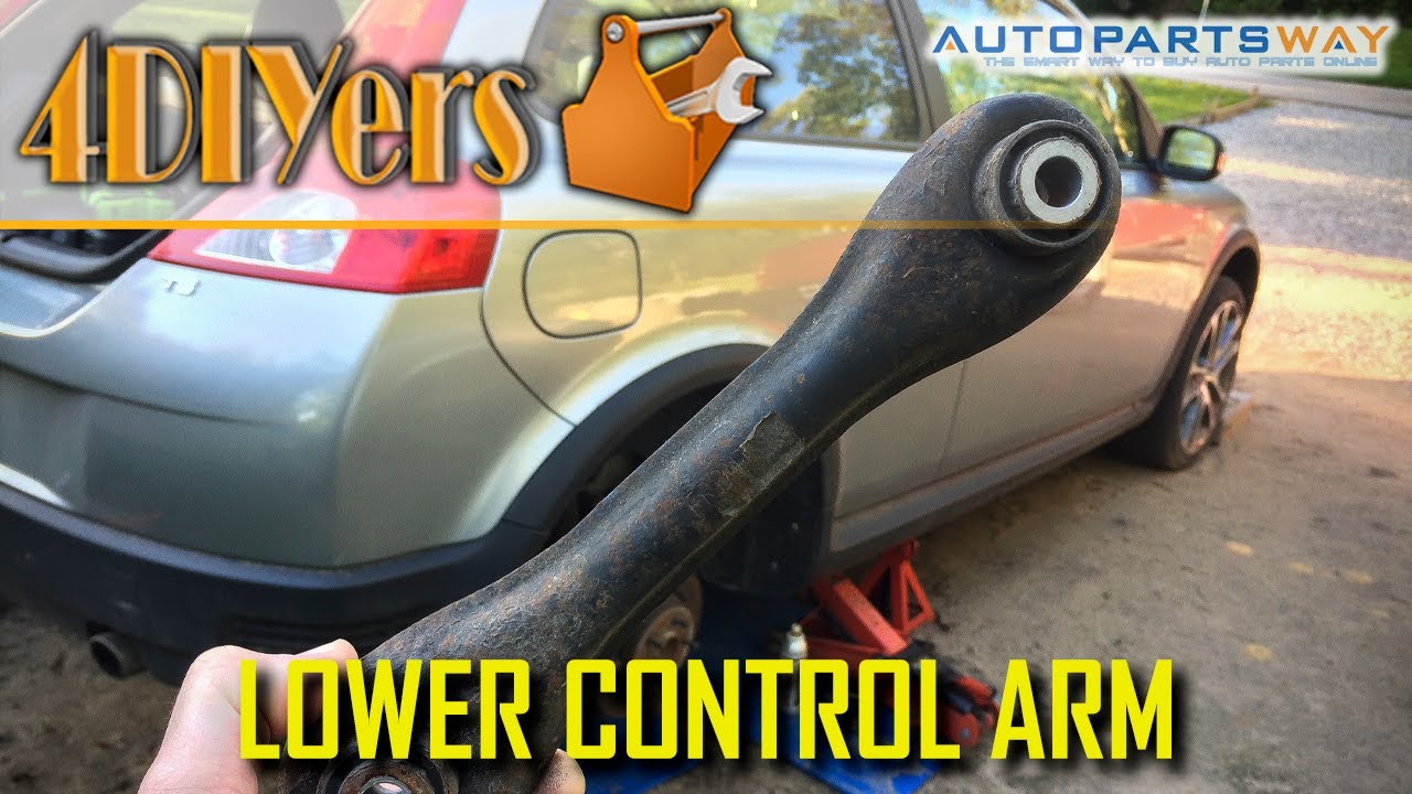 How to Replace the Rear Lower Control Arms on a Volvo C30 S40 V50 C70 YouTube
