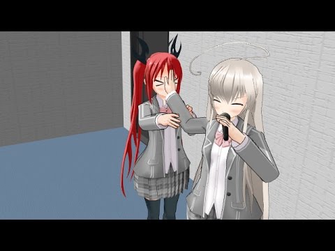 MMD - Sabishii Nettaigyo (Nyaruko & Kuuko)